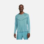 Nike Dri-Fit Adv Techknit Ultra Running Long-Sleeve Erkek Tişört - Koyu Yeşil - XXL / Regular