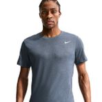 Nike Dri-Fit Crew Solid Erkek Mavi Antrenman T-Shirt AR6029-473
