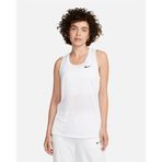 Nike Dri-FIT DX0706-100 Yarışçı Sırtlı Kadın Atleti - Beyaz