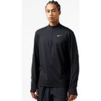 Nike Dri Fit Element 1/2-Zip Running Top Men's Sweatshirt Erkek Reflektörlü Koşu Sweastshirt Siyah - XL