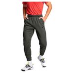 Nike Dri Fit Fleece Tapared Running Konik Yeşil Eşofman Altı Yeşil