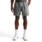Nike Dri-Fit Form Graphic Fill 7" Erkek Gri Antrenman Şort IF2784-084