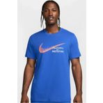 Nike Dri-FIT Founders Running Short-Sleeve Erkek Mavi Spor Tişört