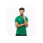 Nike Dri-Fit Park VII Erkek Yeşil Yuvarlak Yaka Tişört