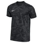 NIKE Dri-FIT Precision VII Jersey SS Erkek Siyah Forma FZ9332-010