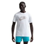 Nike Dri-Fit Run Swoosh Erkek Beyaz Koşu T-Shirt IH4238-102