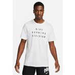 Nike Dri Fit Running Division Men's Tee Erkek Koşu Antrenman Tişörtü Beyaz