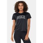 Nike Dri-Fit Swoosh Graphic Kadın Siyah T-shirt