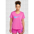 Nike Dri Fit Tee Training Running Tee Sırt Hava Panelli Koşu Spor Antrenman Tişörtü Fuşya