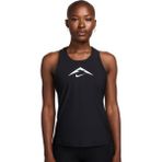 Nike Dri Fit Trail Graphic Running Kadın Koşu Antrenman Atlet Siyah