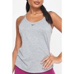 Nike Dri-Fit Training One Elastika Women's Tank Top Kadın Spor Atlet Gri