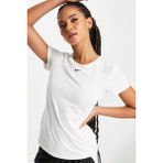 Nike Dri Fit Training One Slim Tshirt White Kadın Antreman Tişörtü Beyaz - XS