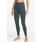 Nike Dri Fit Zenvy Gentle Support Infina Soft Womens Training Tight Yüksek Belli Toparlayıcı 7/8 Kadın Antreman Taytı Yeşil