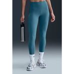 Nike Dri Fit Zenvy Gentle Support Infina Soft Womens Training Tight Yüksek Belli Toparlayıcı 7/8 Soft Kumaş Kadın Antreman Taytı Mavi