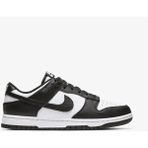 Nike Dunk Low Kadın Siyah Beyaz Ayakkabı Nefes Alabilir Yapı Kauçuk Taban Koşu ve Yürüyüş İçin İdeal - Siyah - Beyaz