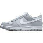 Nike Dunk Low Leather Unisex Sneaker Hakiki Deri Günlük Spor Ayakkabı Gri