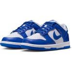 Nike Dunk Low Mavi Beyaz Deri Unisex Sneaker Spor Ayakkabı - FB9109-131 - Mavi - Beyaz