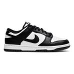 Nike Dunk Low Retro Siyah Beyaz Panda Erkek Günlük Spor Ayakkabı Deri Tabanlı Konforlu Tasarım - Siyah - Beyaz