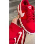 Nike Dunk Low Valentine's Day Sneaker Ayakkabı (Kırmızı)