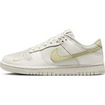 Nike Dunk Low Womens Leather Sneaker Hakiki Deri Kadın Günlük Spor Ayakkabı Krem