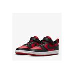 Nike DV5457-600 COURT BOROUGH LOW PS Siyah Kırmızı Erkek Yürüyüş Ayakkabısı