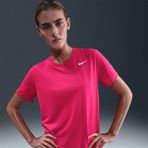 Nike DX0687-666 Dri-FIT Kadın Spor T-Shirt - Pembe