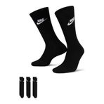 Nike DX5025-010 U Nk Nsw Everyday Essential Cr Unisex Siyah Günlük Stil Çorap