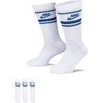 Nike DX5089-105 Beyaz Sportswear Dri-FIT Everyday Essential Crew Socks Unisex Çorap