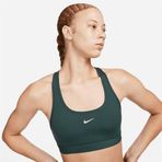 Nike DX6817-328 Swoosh Light Support Dolgusuz Yeşil Kadın Spor Sütyeni