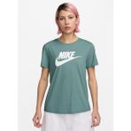Nike DX7906-017 W NSW CLUB SS TEE ICN FT Petrol Regular Fit Kadın T-Shirt