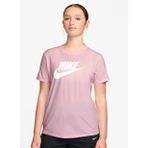 Nike DX7906-663 W NSW CLUB SS TEE ICN FT Pembe Kadın T-Shirt