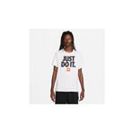 Nike DZ2989-100 M TEE FRAN JDI VERBIAGE Beyaz Erkek Yuvarlak Yaka T-Shirt