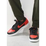 Nike Ebernon Leather Sneaker Hakiki Deri Siyah Erkek Spor Ayakkabı
