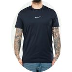 Nike EF-4361 Erkek Polyester Mesh T-Shirt - Lacivert
