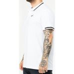 Nike EF-4481 Erkek Battal Polyester Mesh Polo Yaka T-Shirt - 4XL - Beyaz