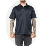Nike EF-4545 Erkek Battal Polyester Mesh Polo Yaka T-Shirt - Siyah