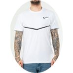 Nike EF-4571 Erkek Polyester Mesh T-Shirt - XL - Beyaz