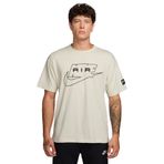 Nike Erkek Bej Kısa Kollu Tişört 2XL Beden Nike Sportswear Premium E Modeli