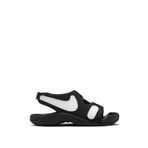 Nike Erkek Çocuk Siyah Düz Sandalet SUNRAY ADJUST 6 (PS) Modeli