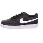 NIKE Erkek Court Vision Dü?ük Daha ?yi Basketbol Ayakkab?s?, Nero Bianco, 39 EU