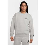 Nike Erkek Gri Sweatshirt M Beden M NK CLUB BB CREW NSW GFX Modeli