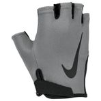 NIKE Erkek Gym Essential 2024 Fitness Parmaksız Eldiven, Gri siyah, L
