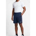 Nike Erkek Lacivert Fermuarlı Cepli Antrenman ve Koşu Şortu Dri-Fit Kumaş