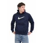 Nike Erkek Lacivert Sweatshirt S Beden M NK CLUB BB HDY NEO VARS Modeli
