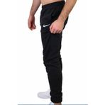 Nike Erkek Pamuklu İçi Polar Siyah Jogger Eşofman Altı Normal Bel Dar Paça
