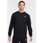 Nike Erkek Siyah Sweatshirt 2XL Beden M NK CLUB FT CREW Modeli