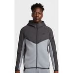 Nike Erkek Sweatshirt Tech Fleece Windrunner Çift Fermuarlı Hoodie Erkek Kapüşonlu Sweatshirt
