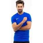 Nike Erkek Tişört Dri-Fit Kumaş - S - Mavi