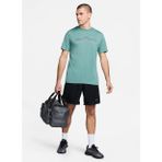 Nike Erkek Yeşil Yuvarlak Yaka T-Shirt FJ2393-361 NK DF TEE DB NIKE PRO