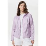 Nike Essential Running Full Zip Jacket Kapüşonlu Bol Cepli Kadın Koşu Ceketi Mor - XS